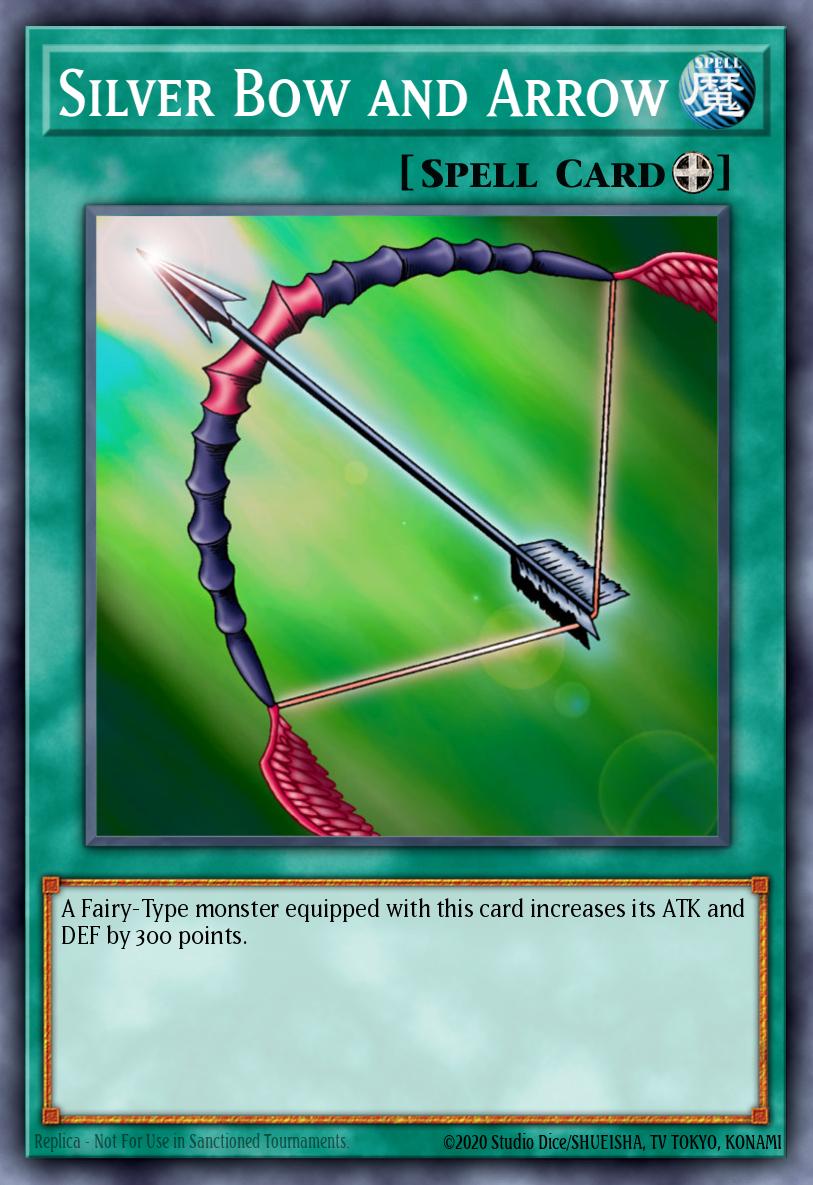 Silver Bow and Arrow Short Print LOB-091 Legend of Blue Eyes White Dragon Yugioh card