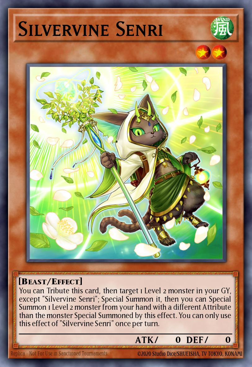 Silvervine Senri Common BACH-EN031 Battle of Chaos Yugioh card