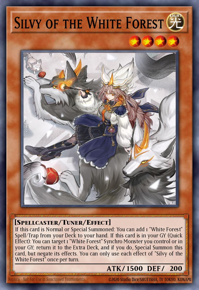 Silvy of the White Forest Ultra Rare MP25-EN214 2025 Mega-Pack Tin Yugioh card