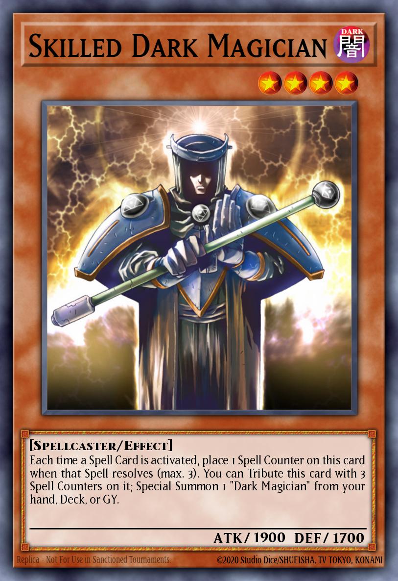Skilled Dark Magician Rare DR1-EN120 Dark Revelation Volume 1 Yugioh card