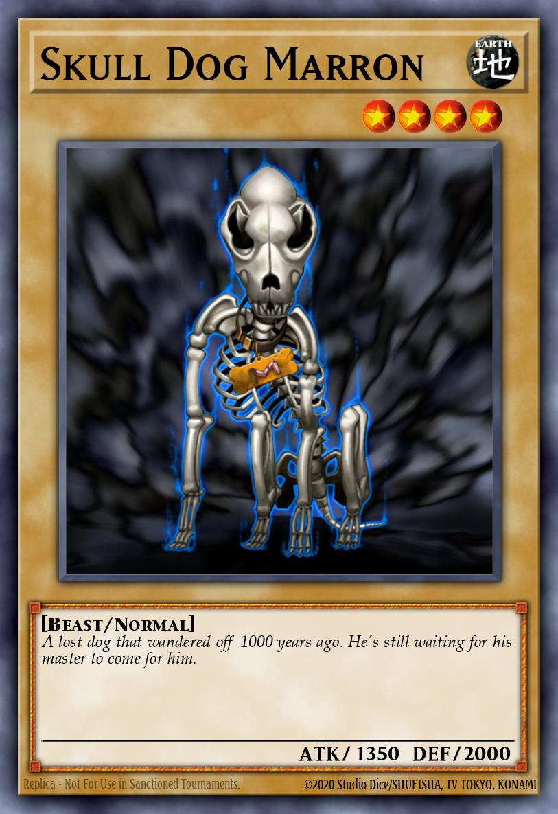 Skull Dog Marron Common DR3-EN003 Dark Revelation Volume 3 Yugioh card