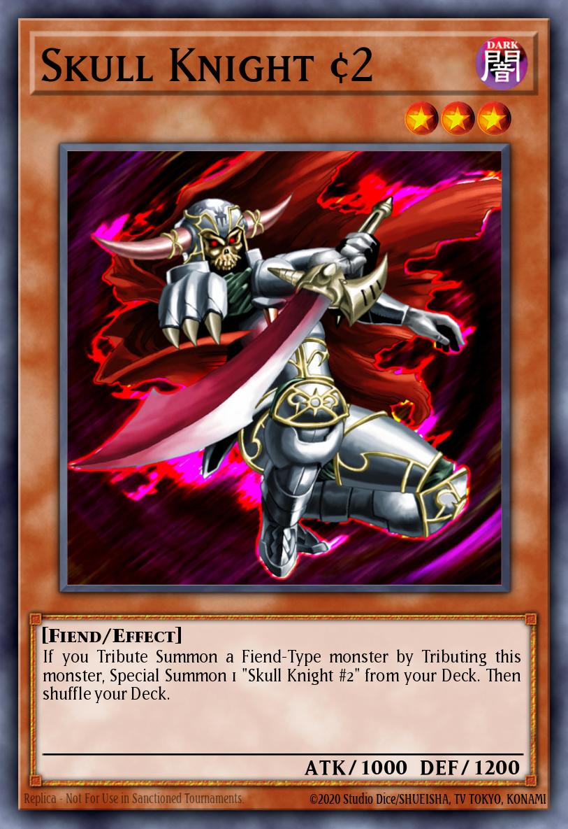 Skull Knight #2 Common DB2-EN129 Dark Beginning 2 Yugioh card