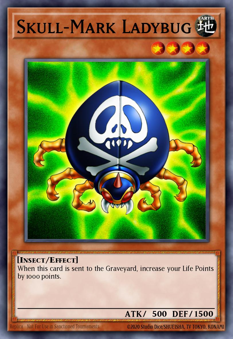 Skull-Mark Ladybug Common DR2-EN080 Dark Revelation Volume 2 Yugioh card