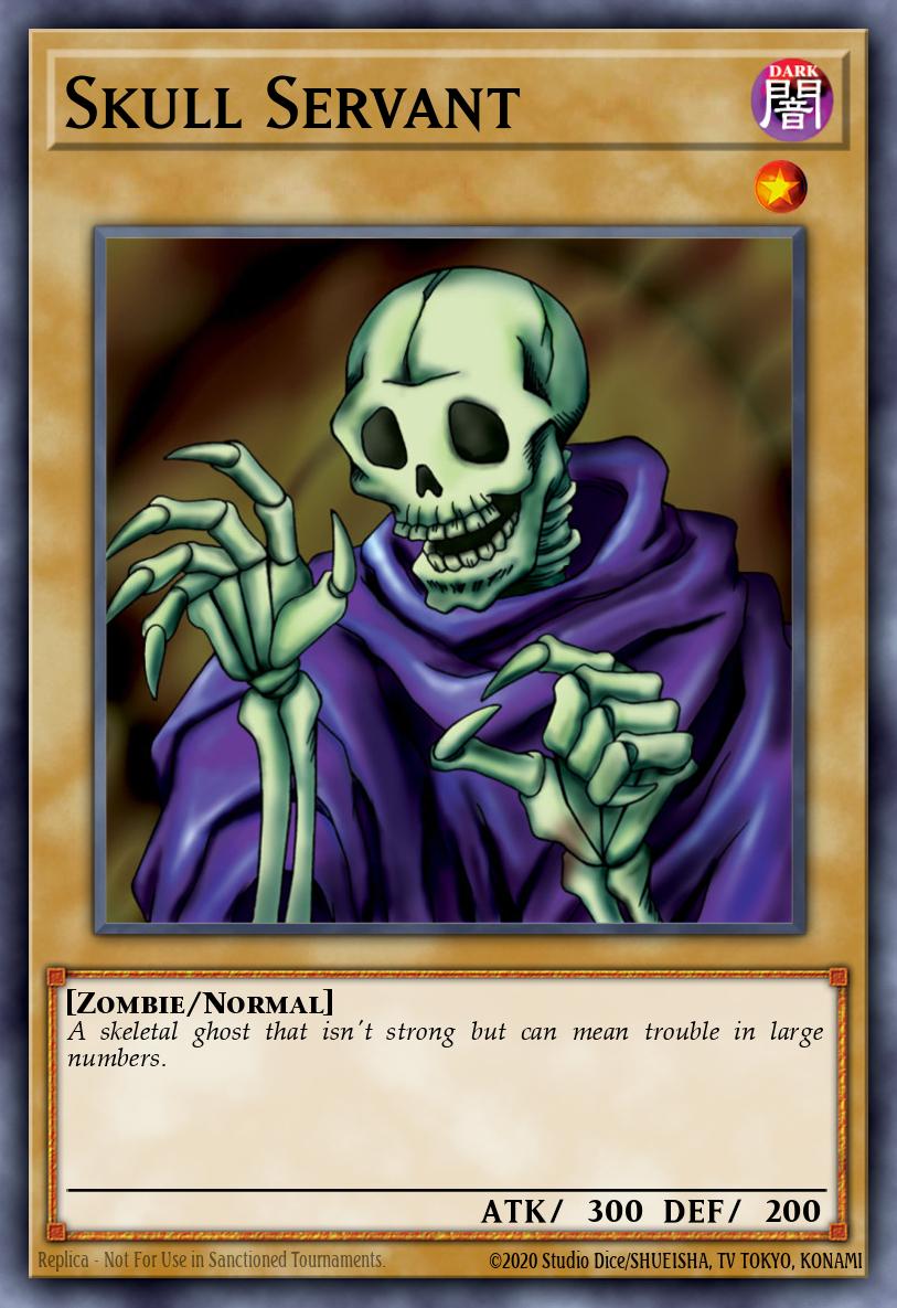 Skull Servant Secret Rare BLMM-EN002 Battles of Legend Monster Mayhem Yugioh card