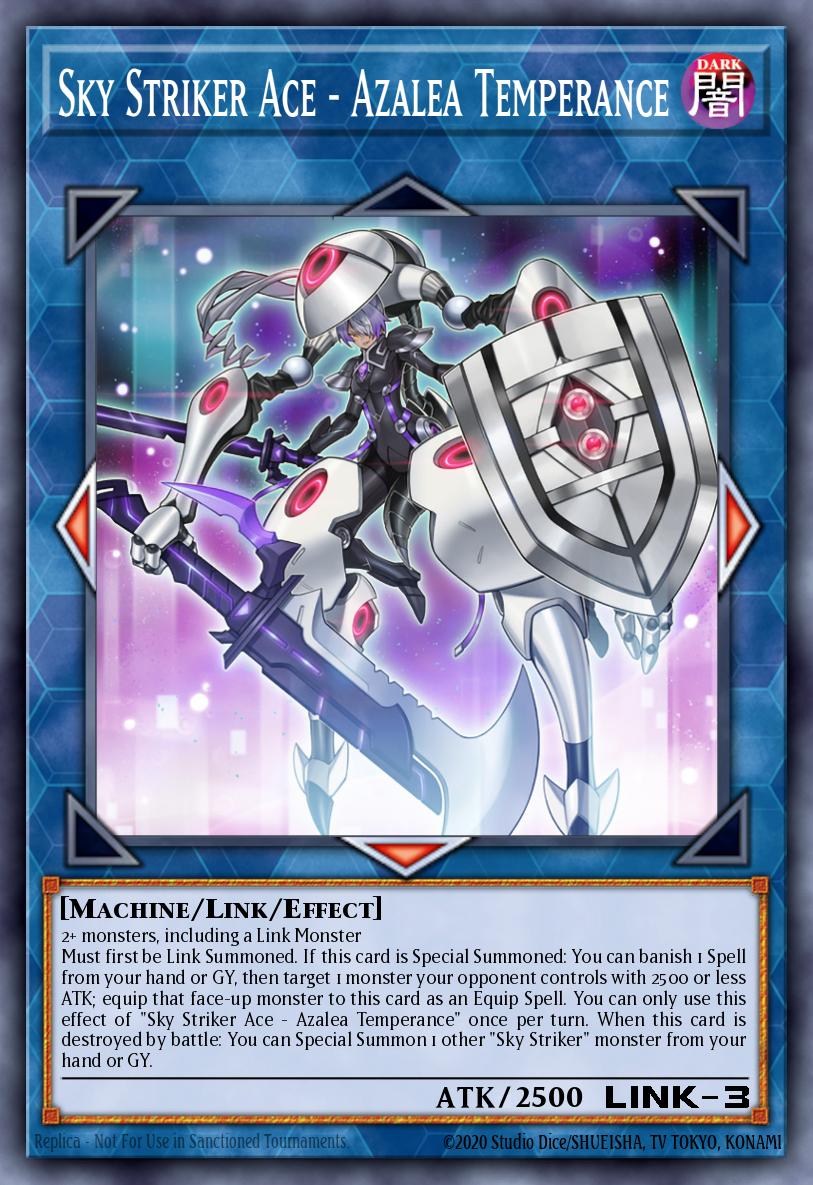 Sky Striker Ace - Azalea Temperance Secret Rare BLTR-EN044 Battles of Legend Terminal Revenge Yugioh card