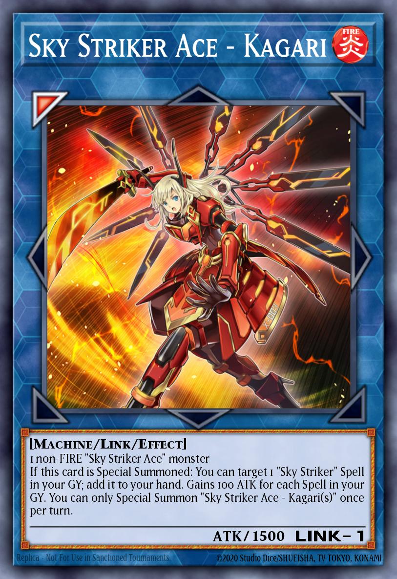 Sky Striker Ace - Kagari Common L26D-ENS25 Legendary Modern Decks 2026 Yugioh card