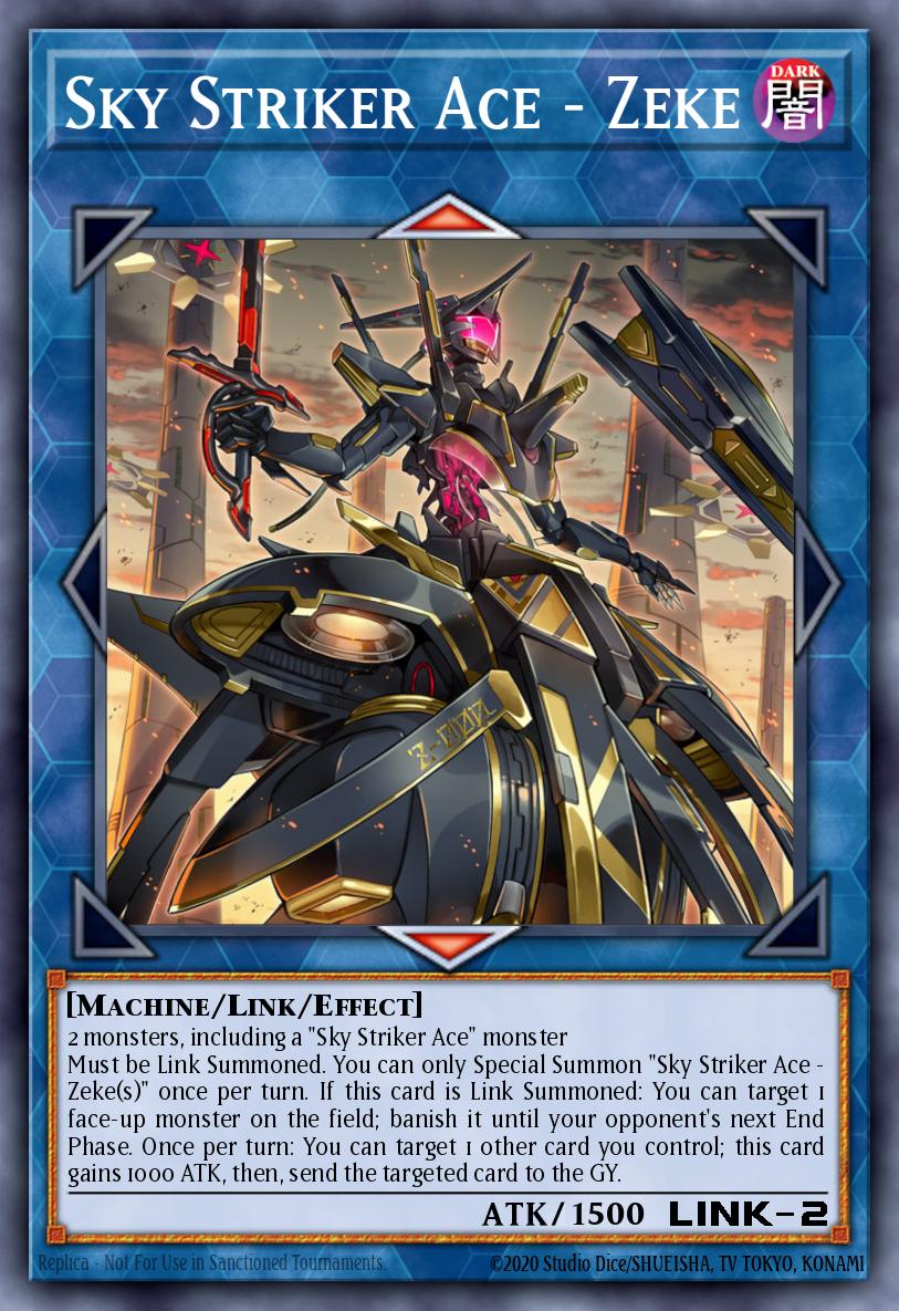 Sky Striker Ace - Zeke Common L26D-ENS29 Legendary Modern Decks 2026 Yugioh card