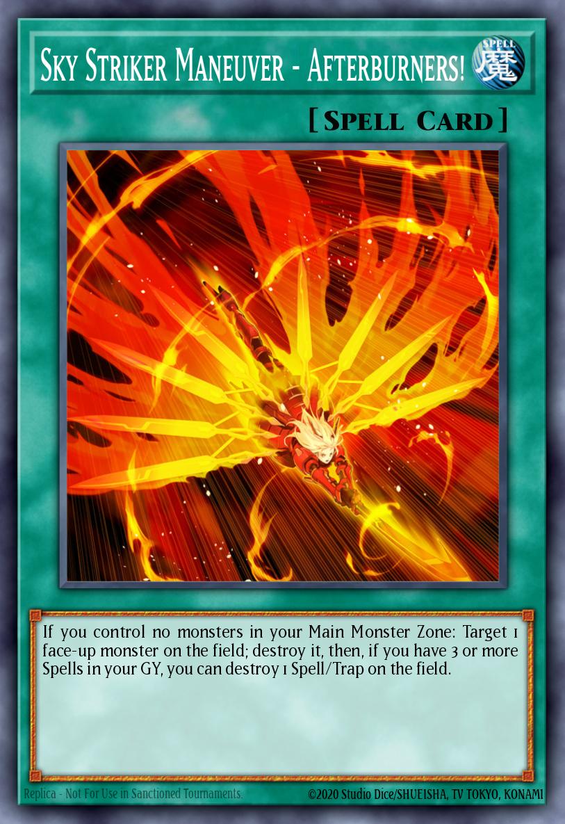Sky Striker Maneuver - Afterburners! 2 L26D-ENS11 Legendary Modern Decks 2026 Yugioh card