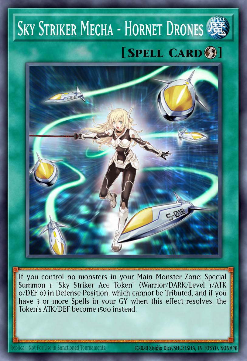 Sky Striker Mecha - Hornet Drones Ultra Rare L26D-ENS13 Legendary Modern Decks 2026 Yugioh card