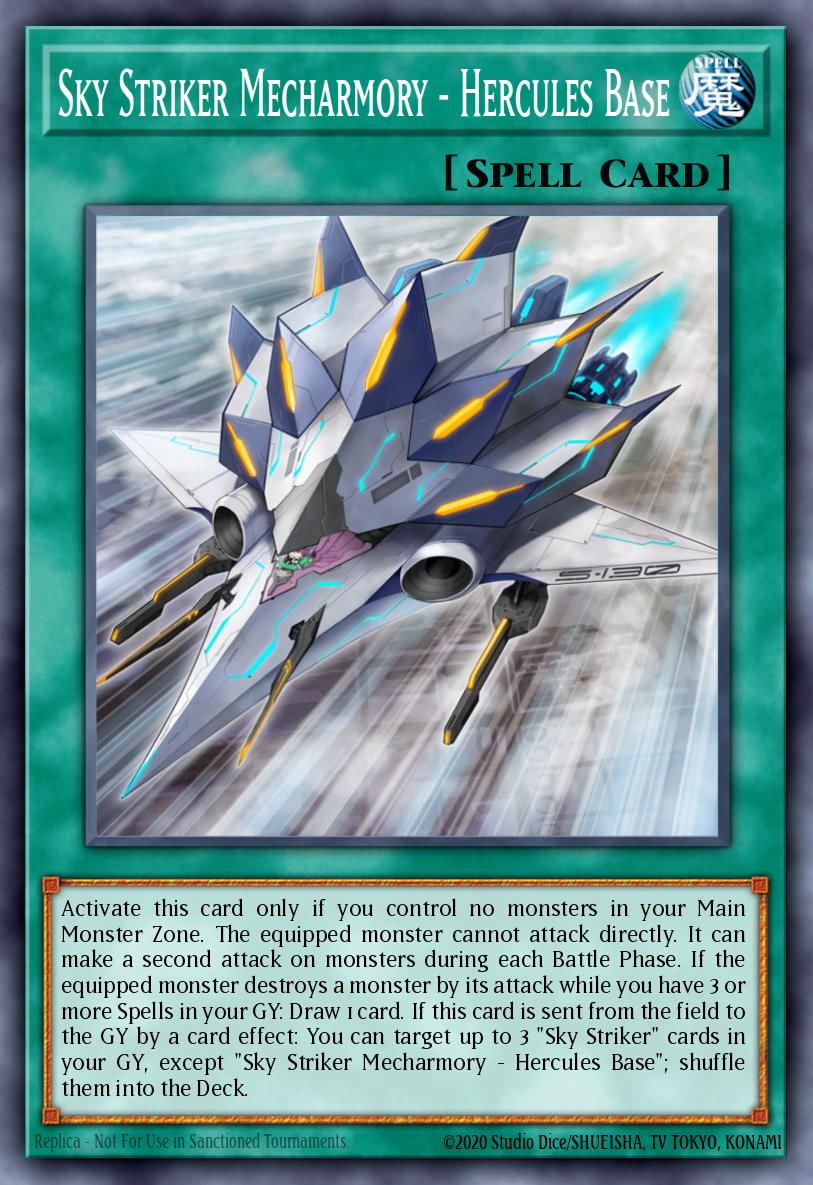 Sky Striker Mecharmory - Hercules Base Common L26D-ENS17 Legendary Modern Decks 2026 Yugioh card