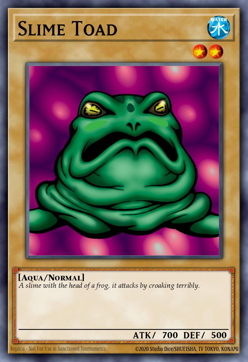 Slime Toad Common MP1-004 McDonalds Promotional Cards Yugioh card