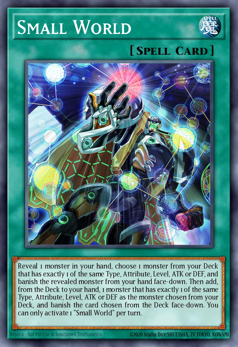 Small World Common L26D-ENX23 Legendary Modern Decks 2026 Yugioh card