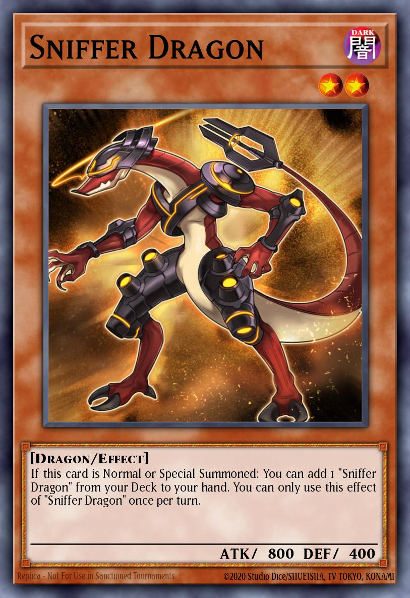 Sniffer Dragon Common MP18-EN109 2018 Mega-Tin Mega Pack Yugioh card