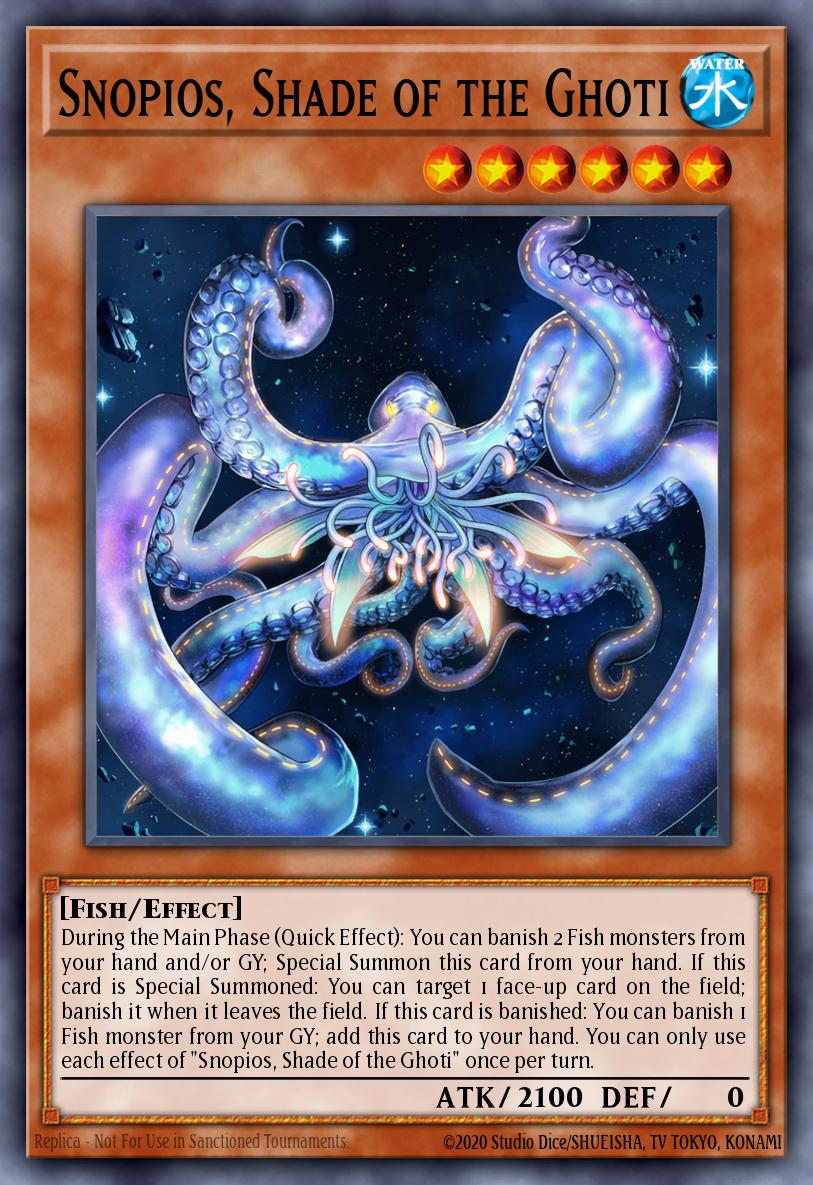 Snopios Shade of the Ghoti Super Rare DABL-EN087 Darkwing Blast Yugioh card