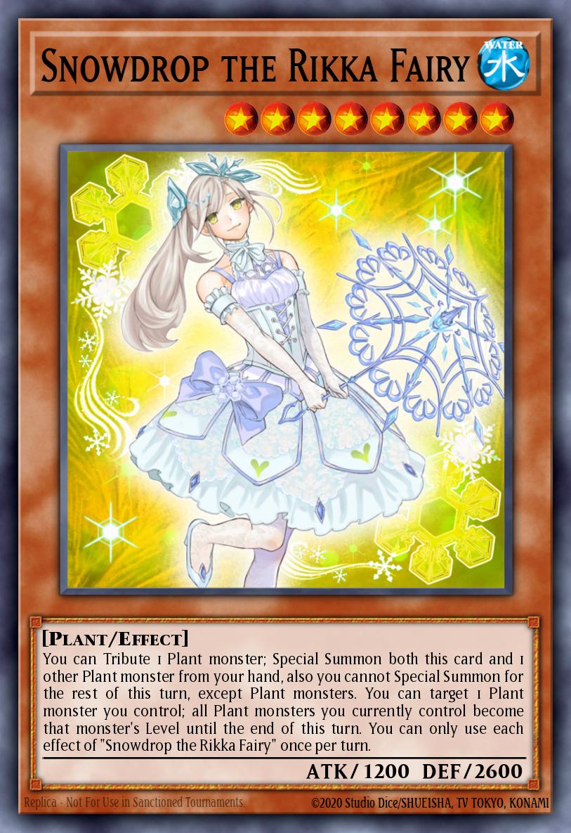 Snowdrop the Rikka Fairy Super Rare SESL-EN019 Secret Slayers Yugioh card