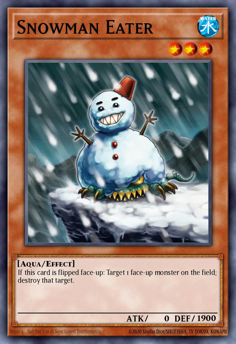 Snowman Eater Common BP01-EN064 Battle Pack Epic Dawn Yugioh card