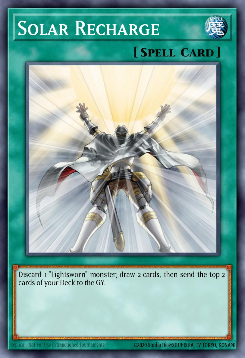Solar Recharge Super Rare ANPR-ENSE1 Ancient Prophecy Special Edition Yugioh card