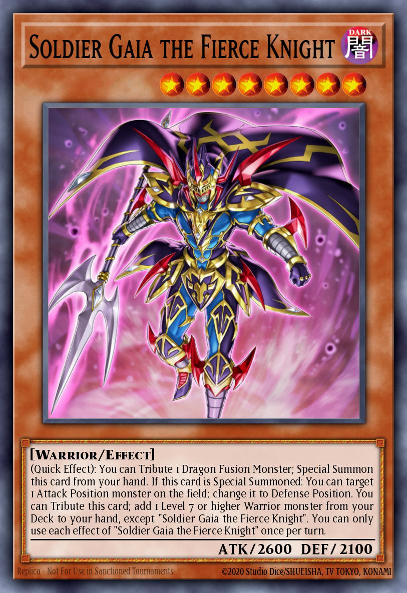 Soldier Gaia the Fierce Knight Common MP21-EN100 2021 Tin of Ancient Battles Yugioh card
