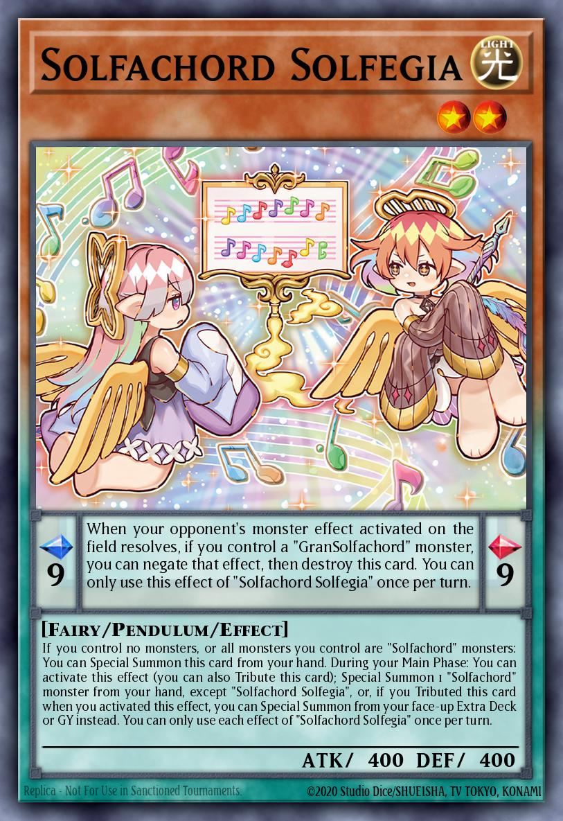 Solfachord Solfegia Common DOOD-EN020 Doom of Dimensions Yugioh card