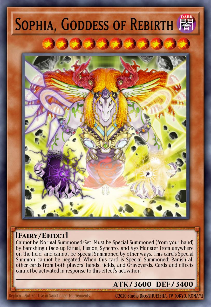 Sophia, Goddess of Rebirth Ultra Rare BLGG-EN056 Battles of Legend: Glorious Gallery Yugioh card