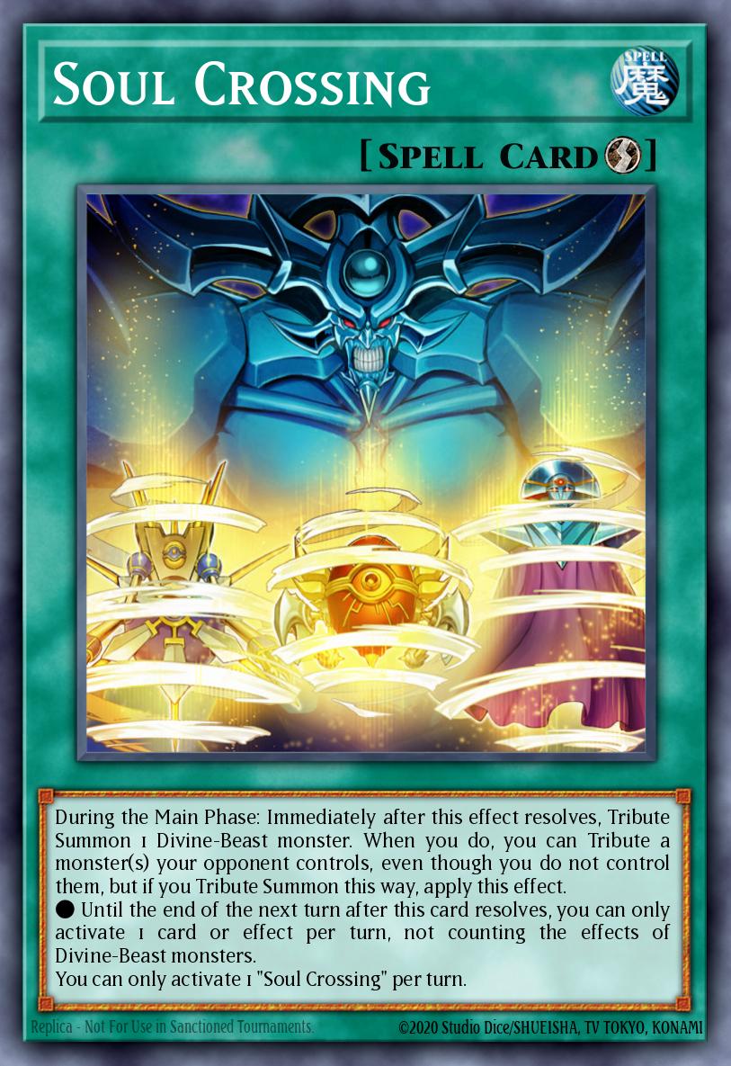 Soul Crossing Ultra Rare EGO1-EN002 Egyptian God Deck Obelisk the Tormentor Yugioh card