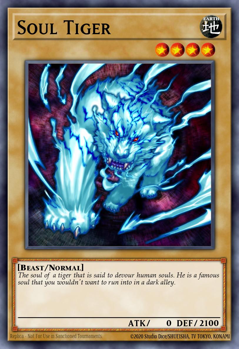 Soul Tiger Common DR2-EN003 Dark Revelation Volume 2 Yugioh card