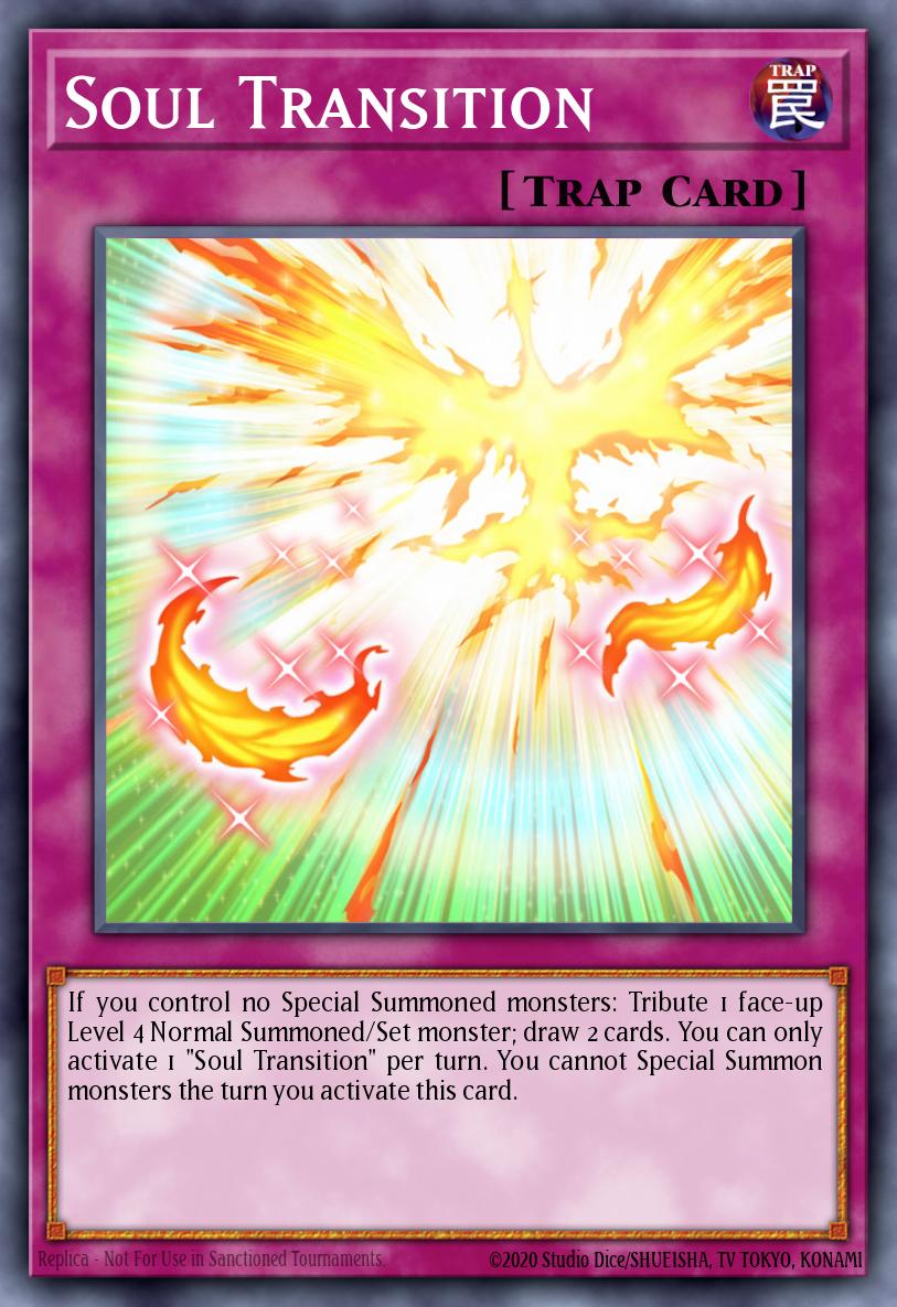Soul Transition Secret Rare SECE-EN078 Secrets of Eternity Yugioh card