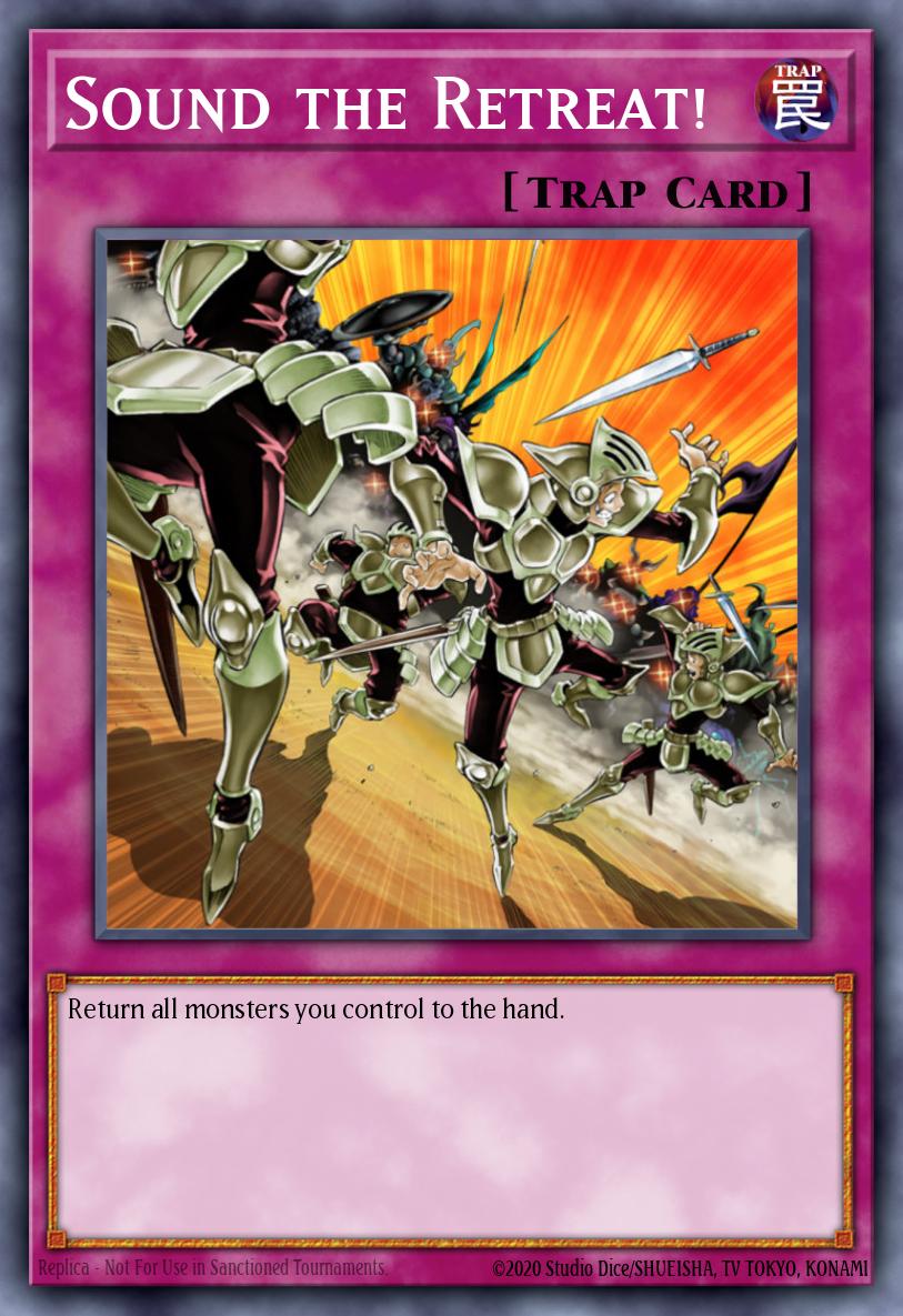 Sound the Retreat Short Print PHSW-EN077 Photon Shockwave Yugioh card