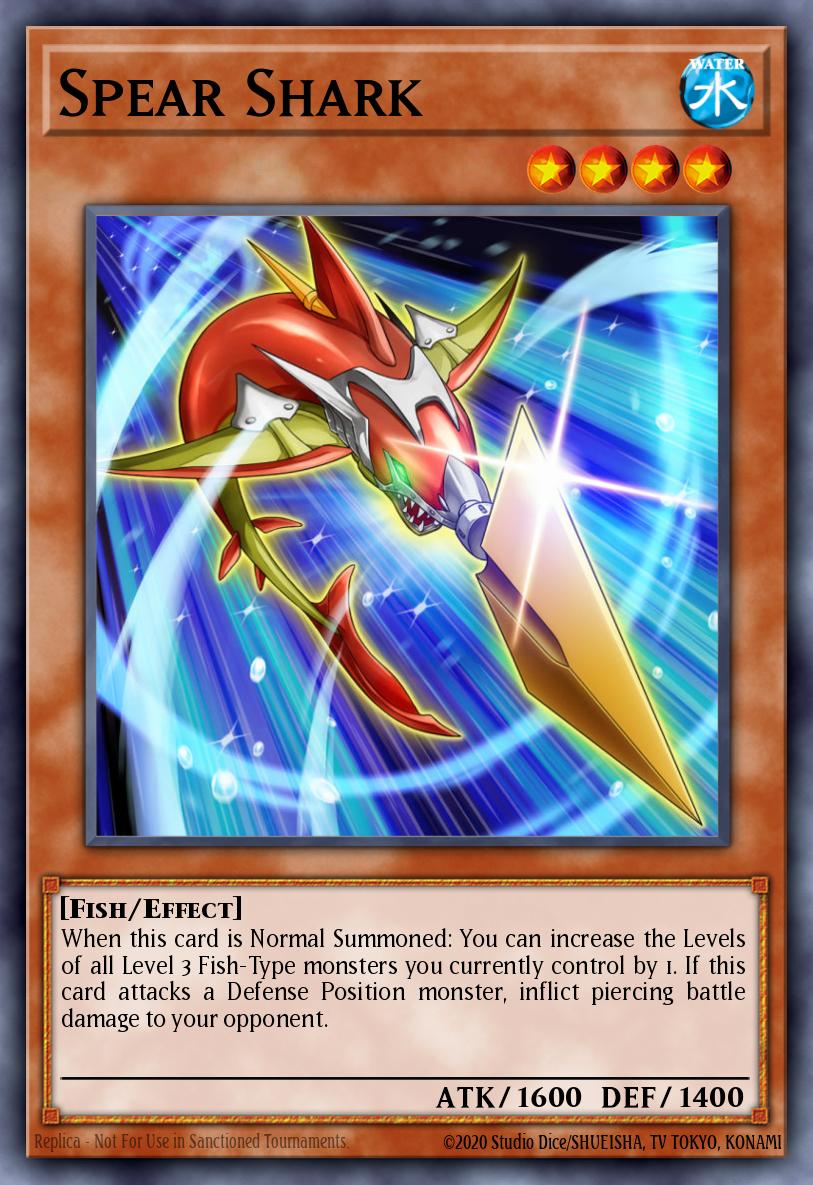 Spear Shark Common CBLZ-EN009 Cosmo Blazer Yugioh card