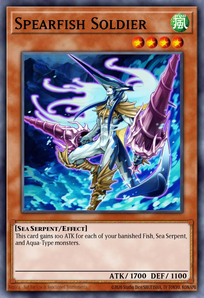 Spearfish Soldier Common GENF-EN018 Generation Force Yugioh card