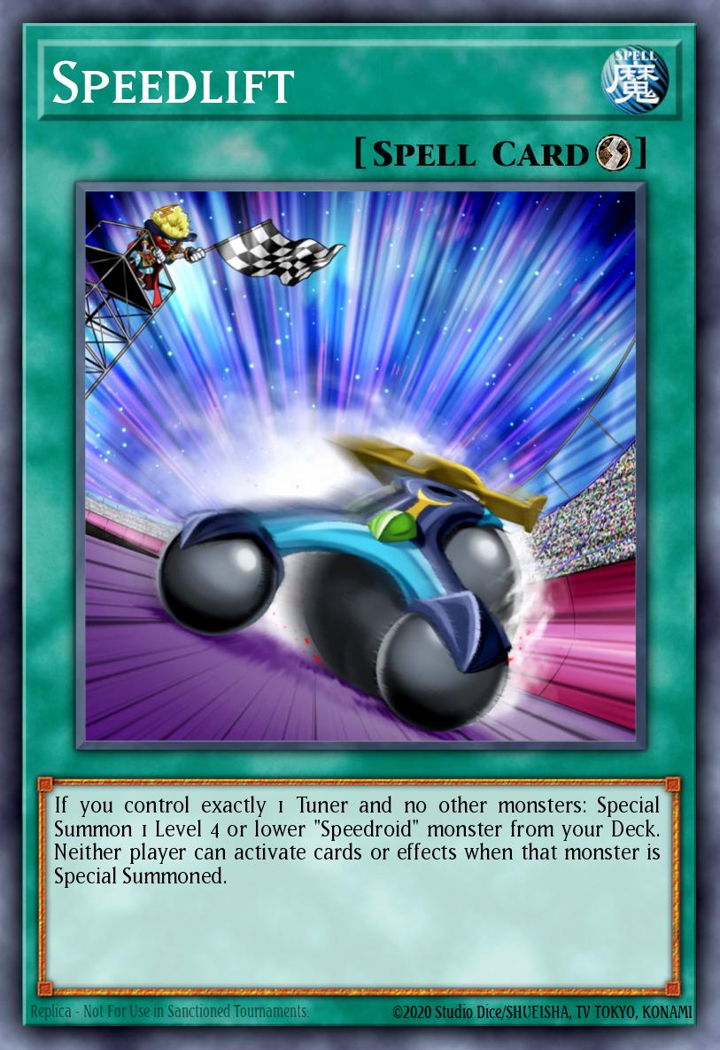 Speedlift Super Rare MP20-EN097 2020 Tin of Lost Memories Mega Pack Yugioh card
