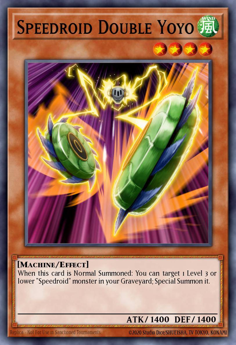 Speedroid Double Yoyo Common HSRD-EN003 High-Speed Riders Yugioh card