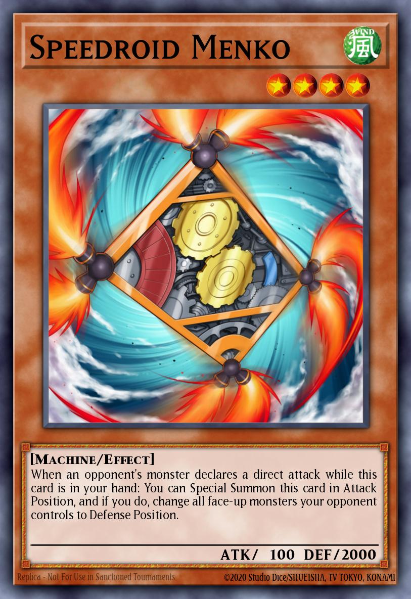 Speedroid Menko Common HSRD-EN005 High-Speed Riders Yugioh card