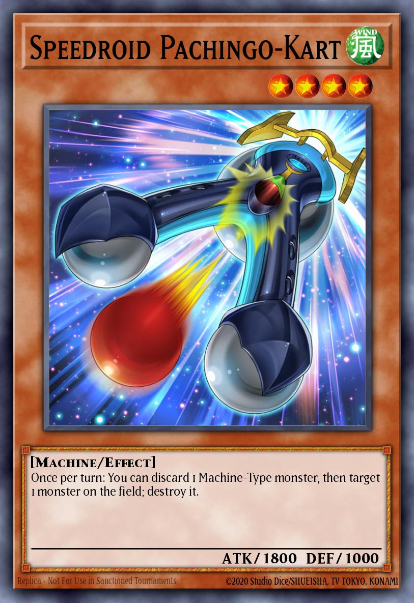 Speedroid Pachingo-Kart Rare MP17-EN005 2017 Mega-Tin Mega Pack Yugioh card