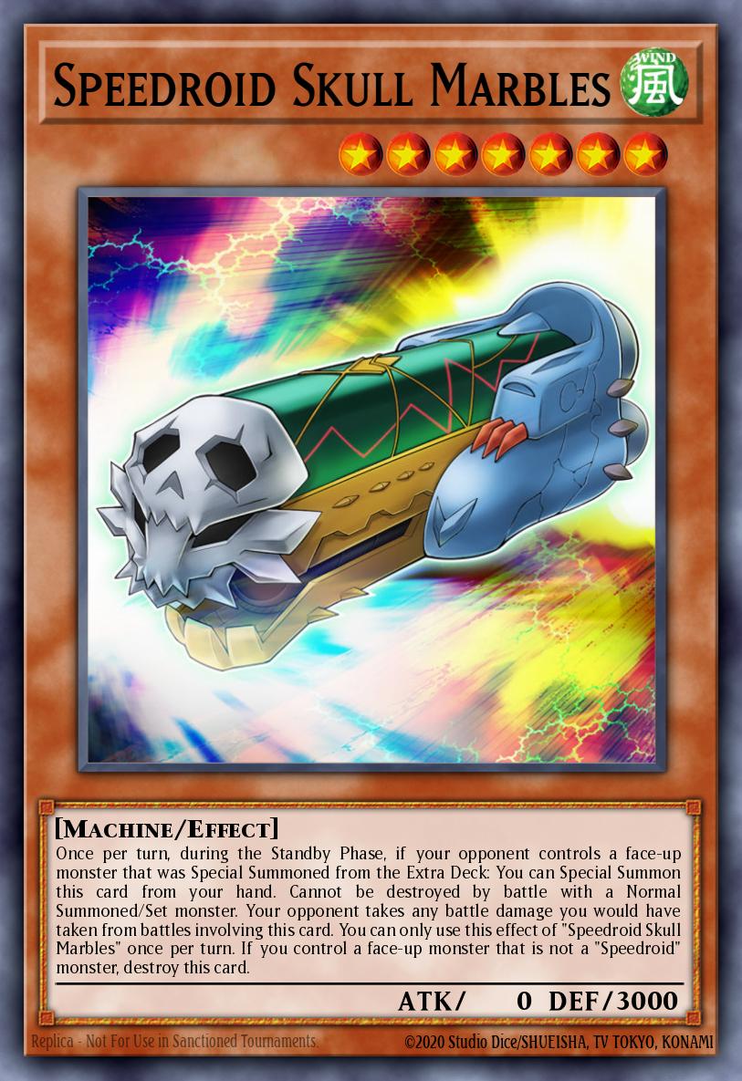 Speedroid Skull Marbles Common MP18-EN001 2018 Mega-Tin Mega Pack Yugioh card