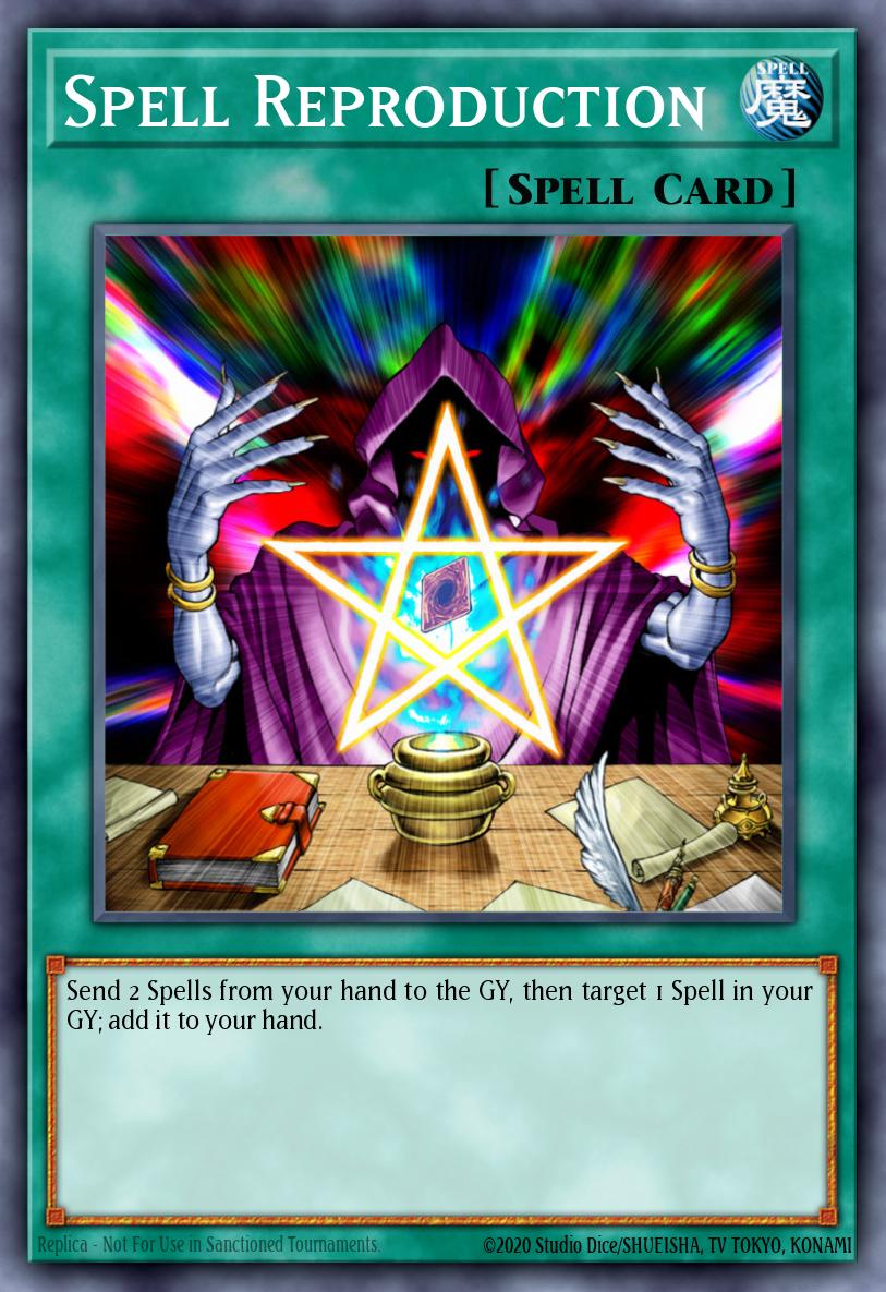Spell Reproduction Common DCR-083 Dark Crisis Yugioh card
