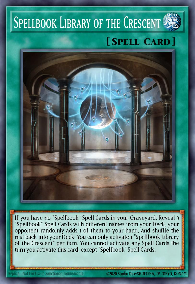 Spellbook Library of the Crescent Super Rare AP03-EN009 Astral Pack Three Yugioh card
