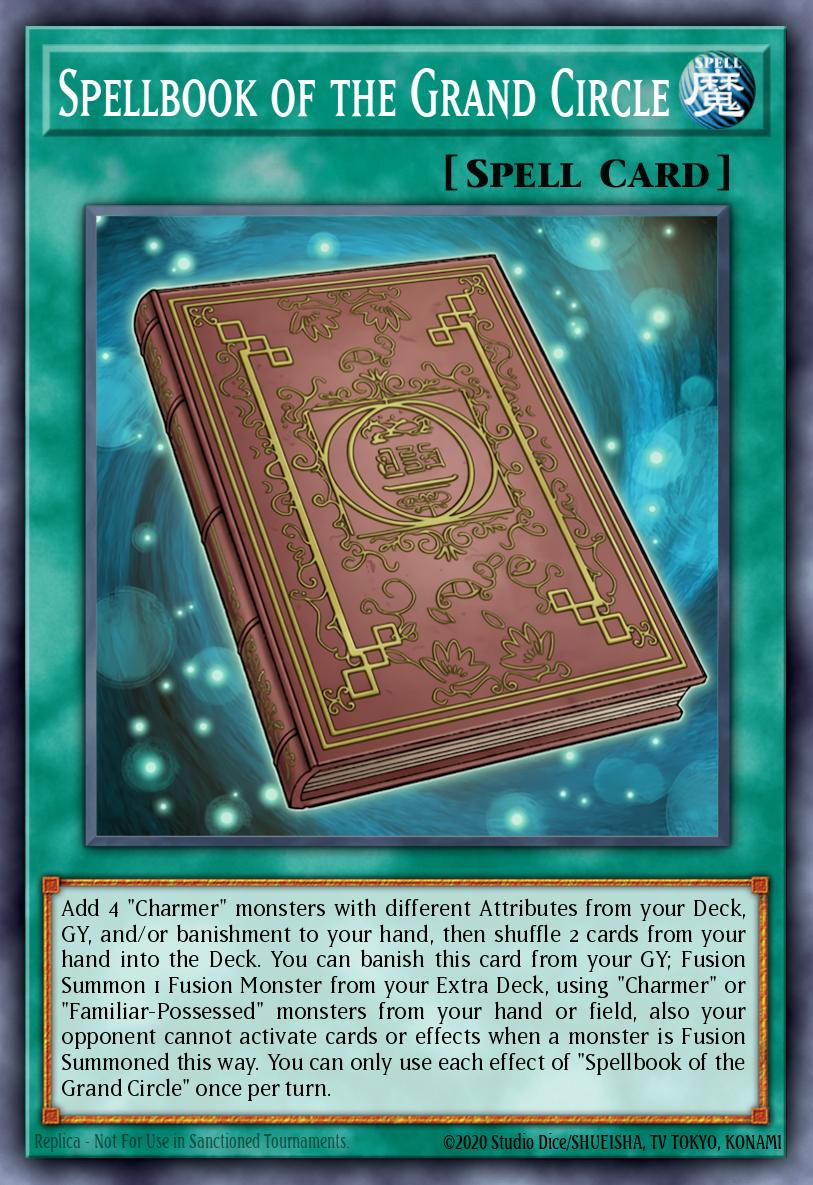 Spellbook of the Grand Circle New CH02-EN028 THE CHRONICLES DECK: Spirit Charmers (All-Foil Edition) Yugioh card