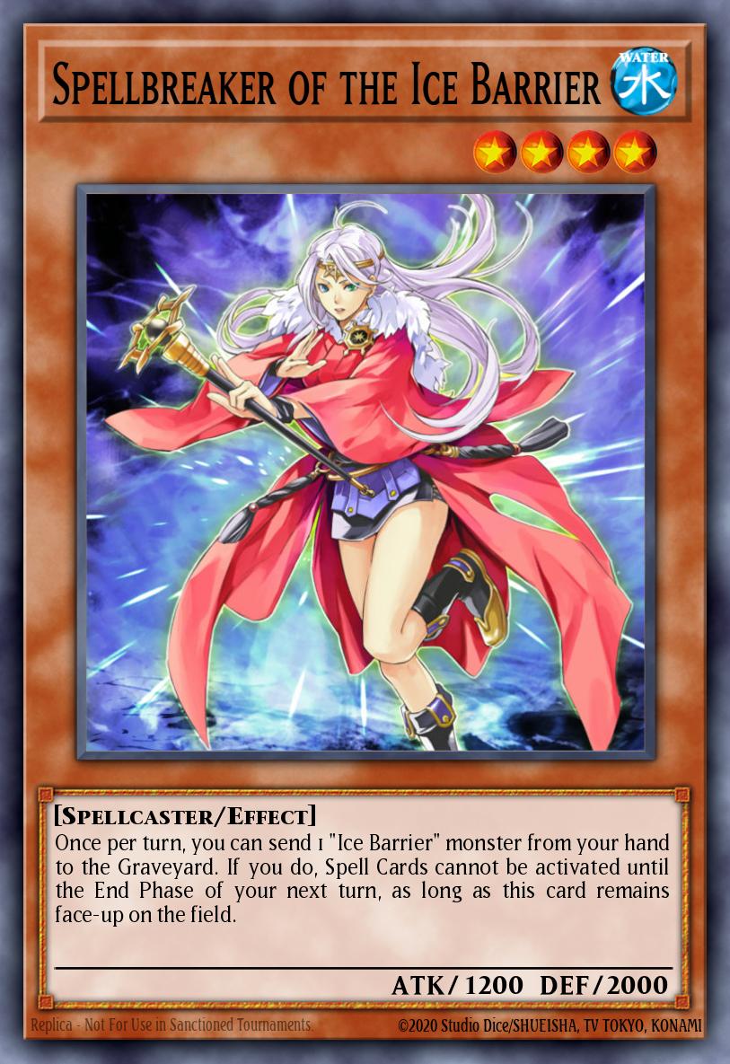 Spellbreaker of the Ice Barrier Duel Terminal Normal Parallel Rare DT03-EN076 Duel Terminal 3 Yugioh card
