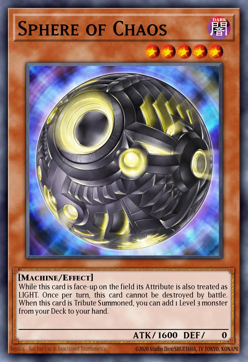 Sphere of Chaos Secret Rare RGBT-EN093 Raging Battle Yugioh card