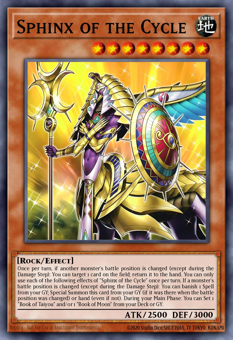 Sphinx of the Cycle Common DOOD-EN028 Doom of Dimensions Yugioh card