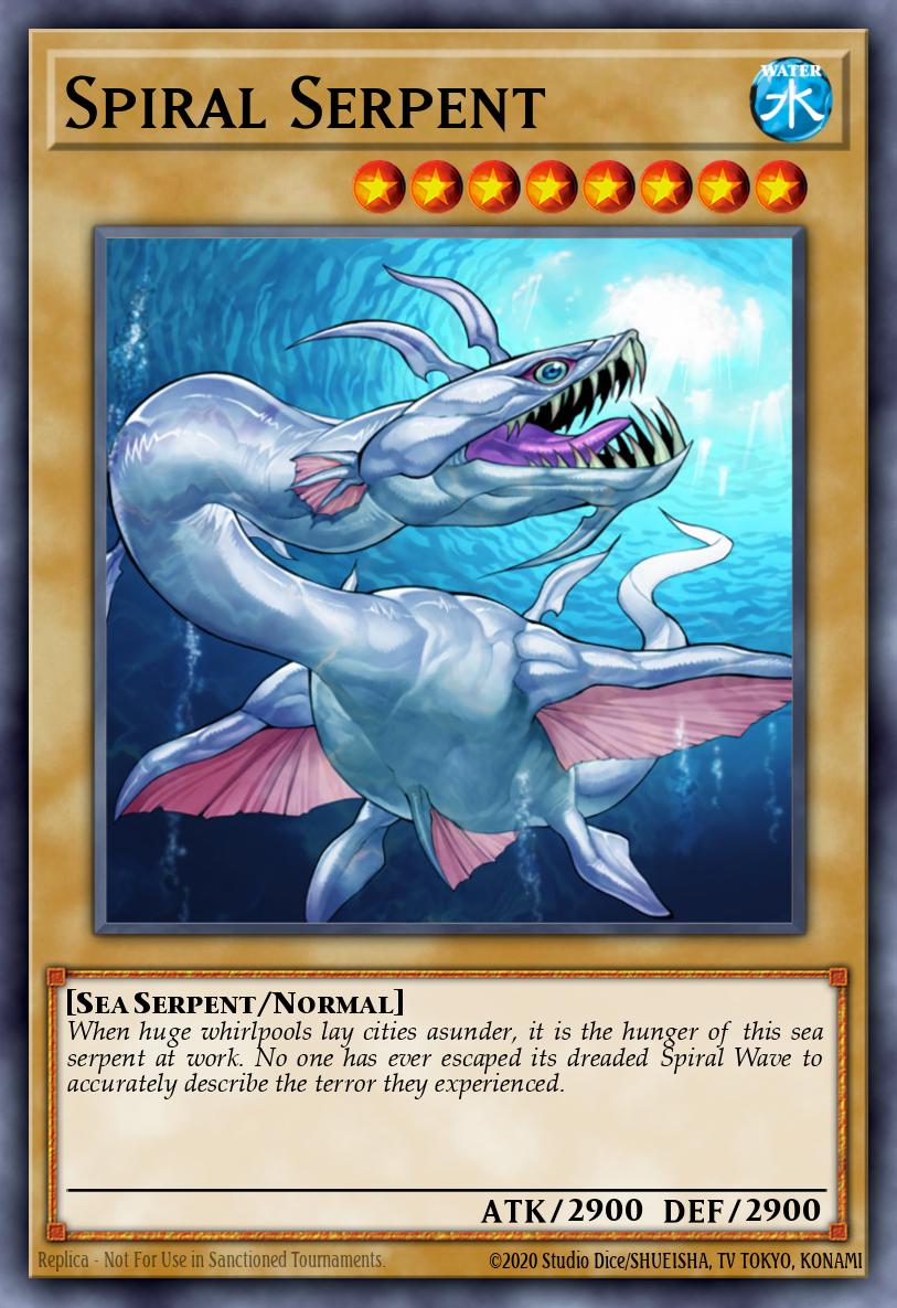 Spiral Serpent Common 5DS1-EN007 Starter Deck Yu-Gi-Oh! 5Ds Yugioh card