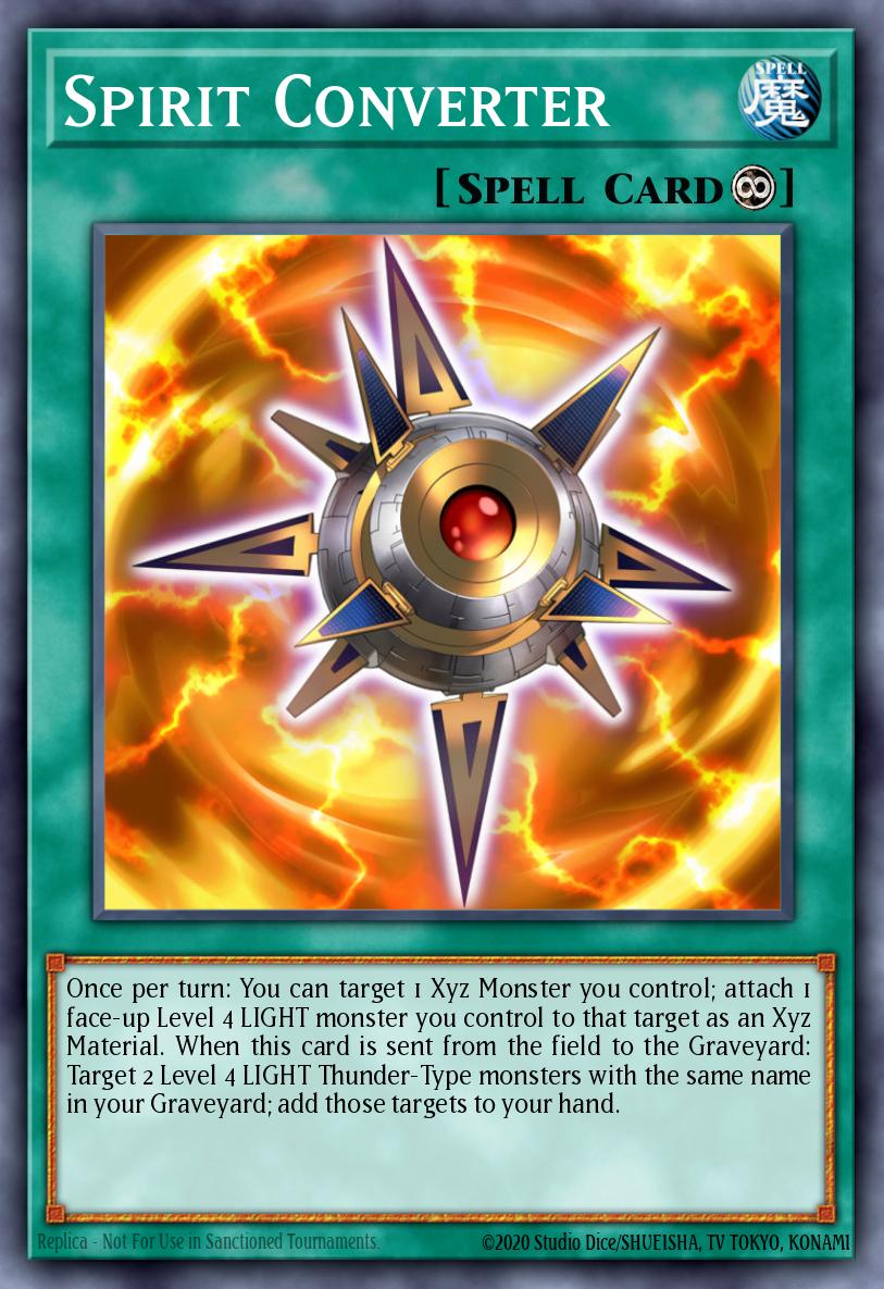 Spirit Converter Ultra Rare BLTR-EN099 Battles of Legend Terminal Revenge Yugioh card