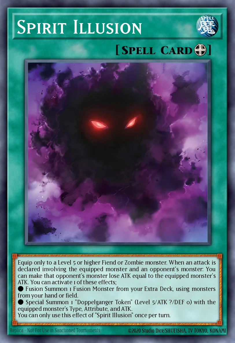 Spirit Illusion New MZTM-EN034 Maze of the Master Yugioh card