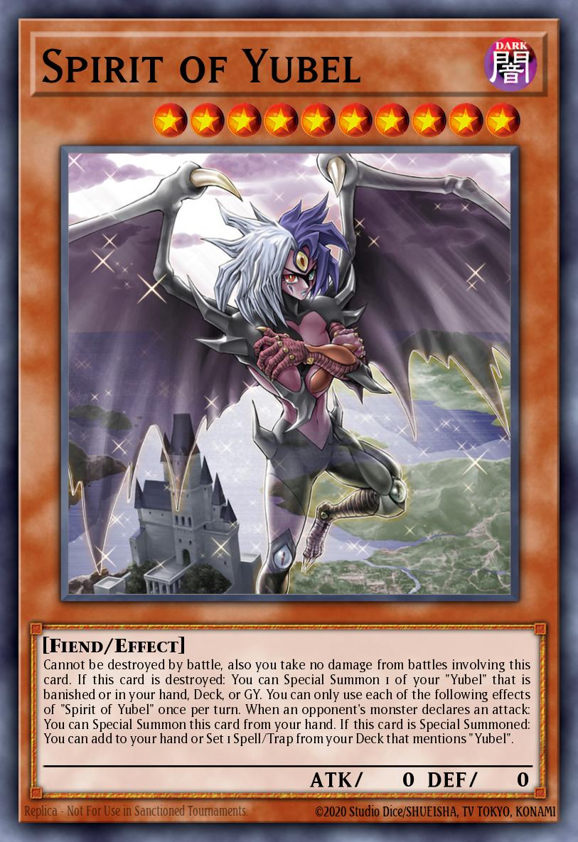 Spirit of Yubel Ultra Rare MP25-EN151 2025 Mega-Pack Tin Yugioh card