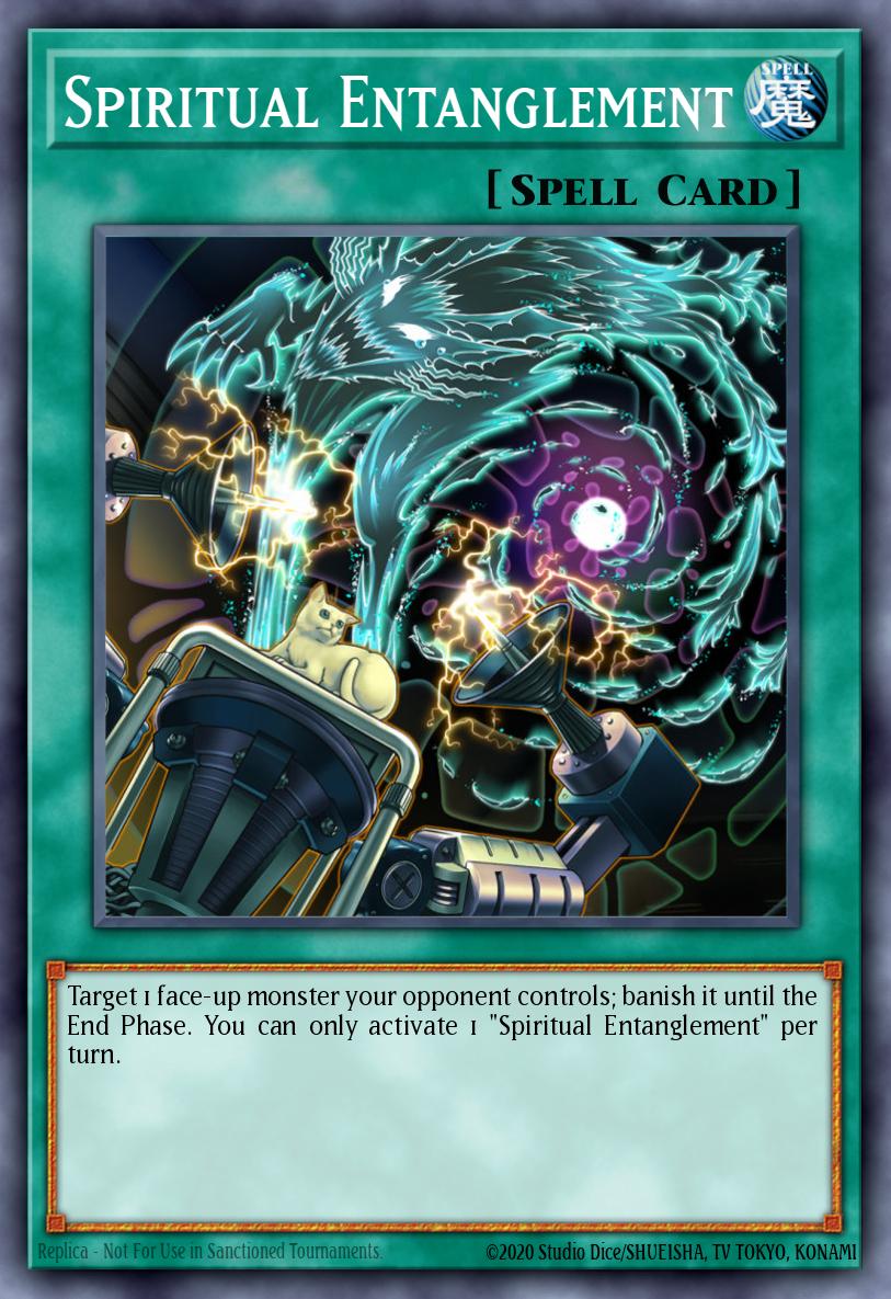 Spiritual Entanglement Common MP20-EN188 2020 Tin of Lost Memories Mega Pack Yugioh card