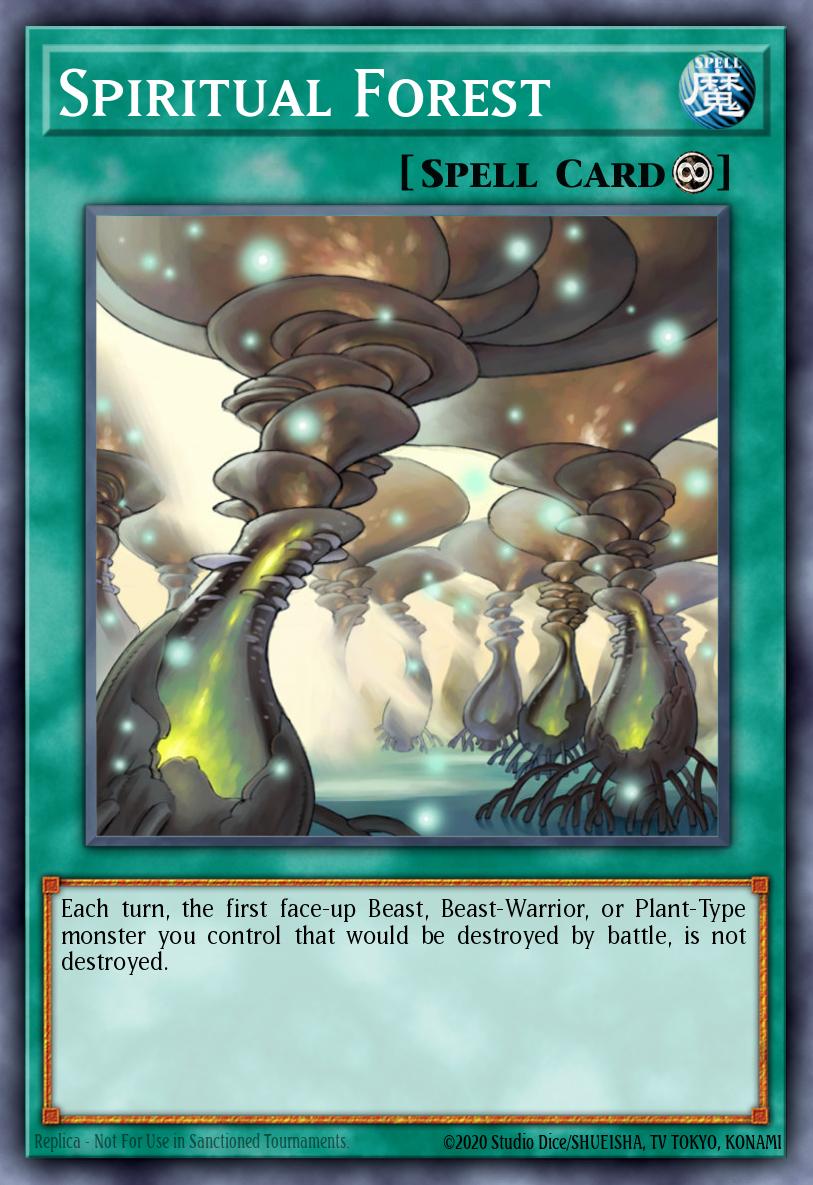 Spiritual Forest Common AP05-EN024 Astral Pack Five Yugioh card