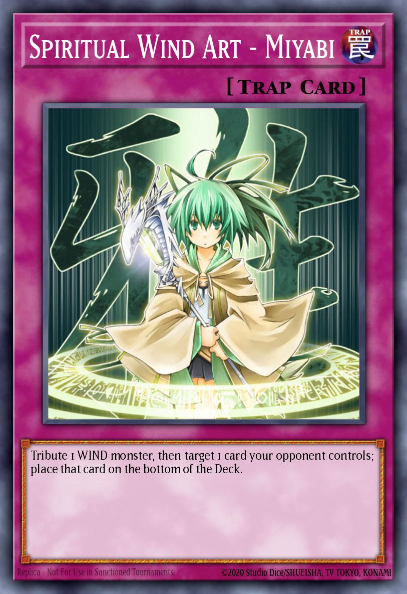 Spiritual Wind Art - Miyabi Common AP07-EN024 Astral Pack Seven Yugioh card