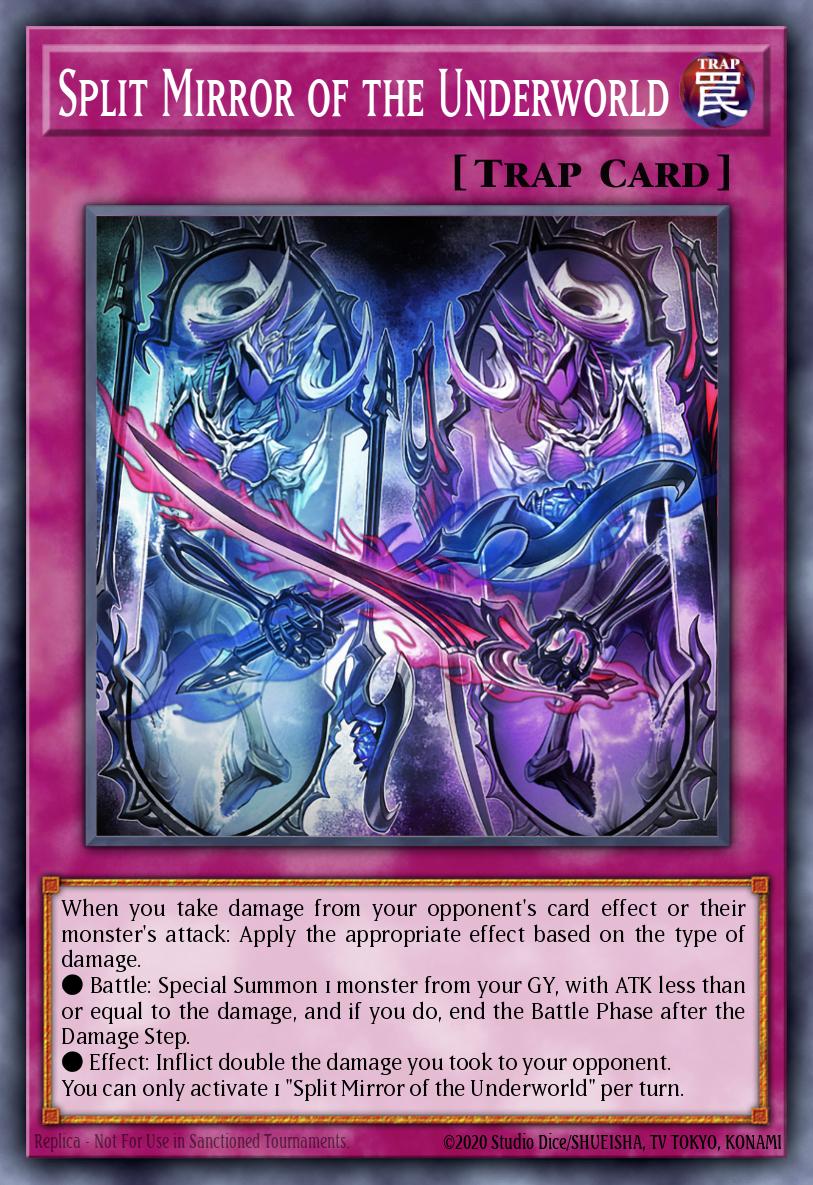 Split Mirror of the Underworld Common MP24-EN386 25th Anniversary Tin Dueling Mirrors Yugioh card