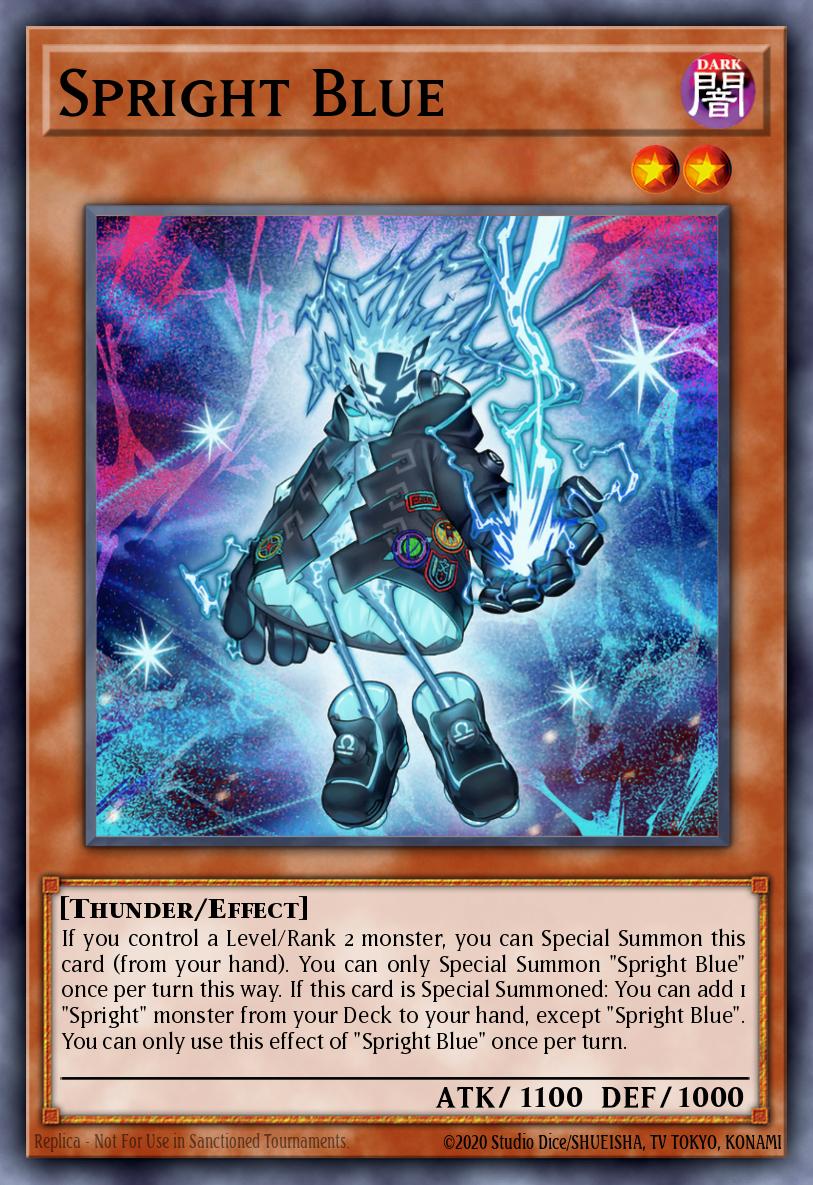 Spright Blue Ultra Rare BLTR-EN075 Battles of Legend Terminal Revenge Yugioh card